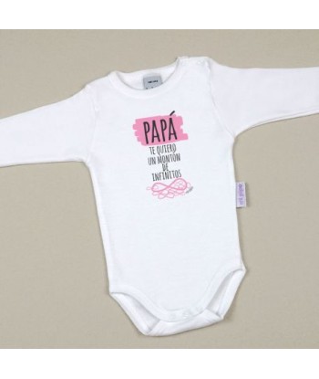 Body bebé Divertido Papá te...