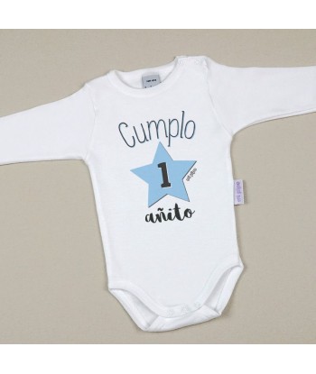 Body bebé Divertido AZUL...