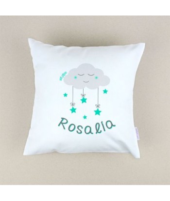 Cojín cuadrado piqué Nube...