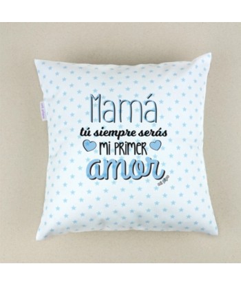 Cojín cuadrado piqué Mamá,...