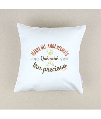 Cojín cuadrado piqué Madre...