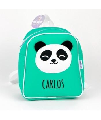 Mochila Panda Menta...