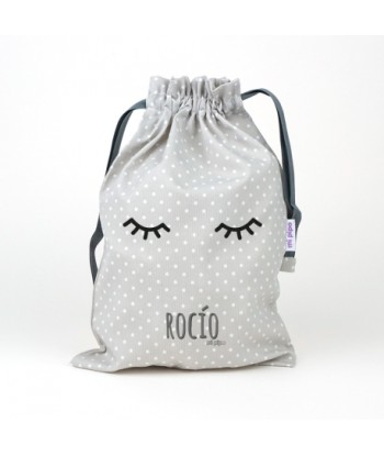 Saquito Pestañas Gris...