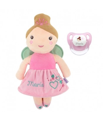 Muñeca + Chupete Baby Hada...