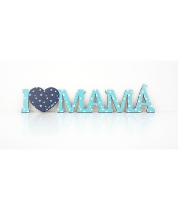 I Love Mamá Azul para decorar